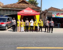 Upaya Brantas covid 19 Polsek Cinangka