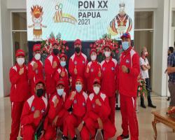 GUBERNUR SULUT LEPAS KONTINGEN PON