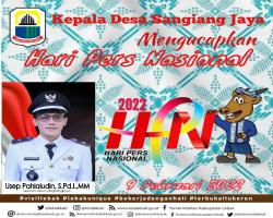 Kepla Desa Sangiang Jaya Mengucapkan H