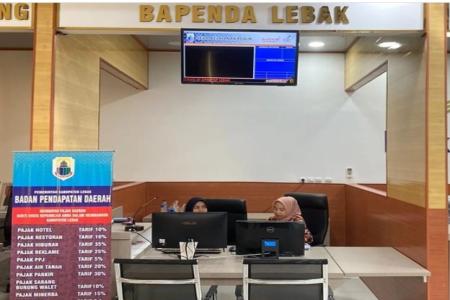 BAPENDA LEBAK BUKA GERAI DI PLAZA 