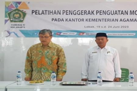 Kasubbag TU Kemenag Lebak Buka Kegiata