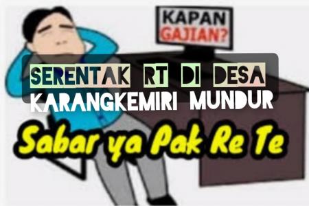SERENTAK 13 RT DI DESA KARANGKEMIR