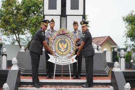 Kenang Jasa Pahlawan Imigrasi dan Ruta