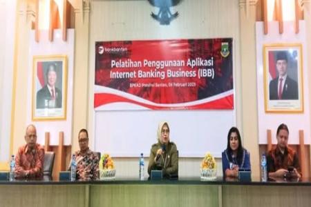 Bank Banten Gelar Pelatihan Internet B
