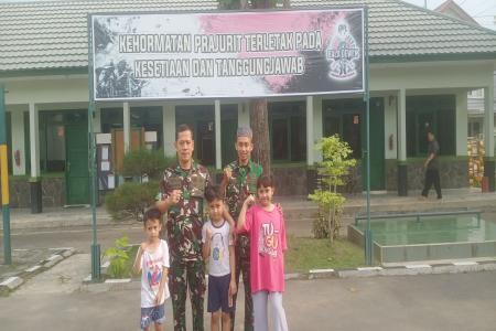 KODIM 0712-TEGAL HADIRKAN WAJAH HU