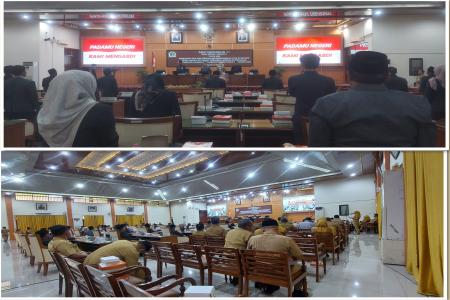 SIDANG DPRD KE 10 MASA 1 TAHUN 202