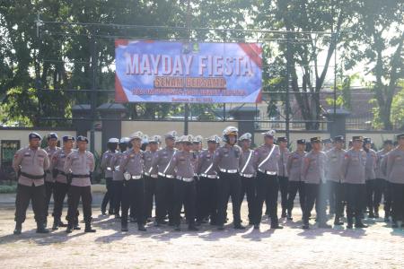 Kapolres Sumenep Pimpin Apel Siaga Per