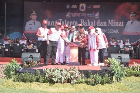 BUPATI LEBAK MEMBUKA KEGIATAN OLIM