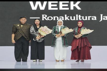 Batik Salem Brebes Curi Perhatian di I
