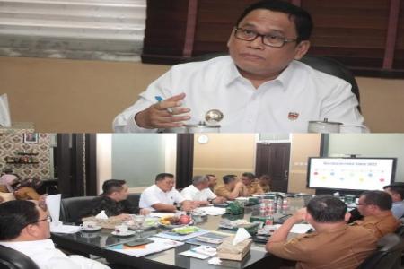 Wakil Bupati Pimpin Rapat Evaluasi Pel