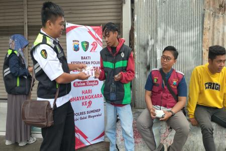 POLRES SUMENEP GELAR BHAKTI KESEHA