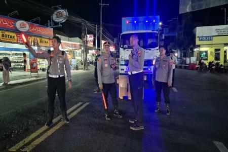 Libatkan Personel Gabungan Kapolresta 