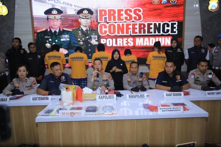 POLRES MADIUN BERHASIL BONGKAR JAR