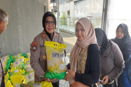 GERAKAN PANGAN MURAH: POLRESTA MAL