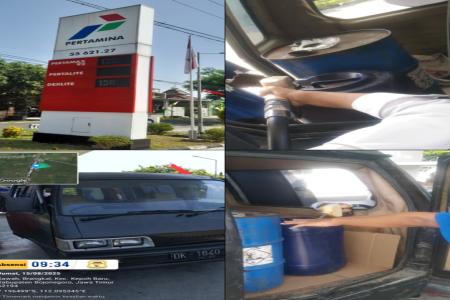 Tengkulak BBM Jenis Pertalite Merajale