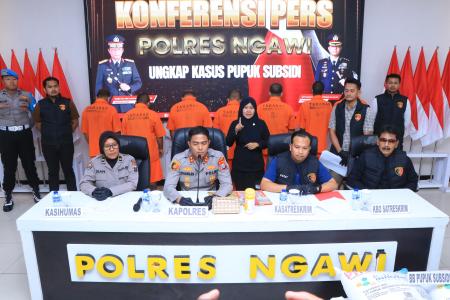 Polres Ngawi Berhasil Ungkap Upaya Pen