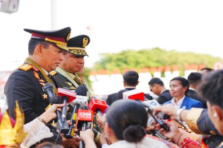KAPOLRI DAN PANGLIMA TNI APRESIASI