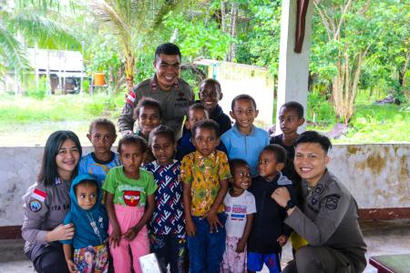 Hadirkan Damai bagi Papua Satgas Damai