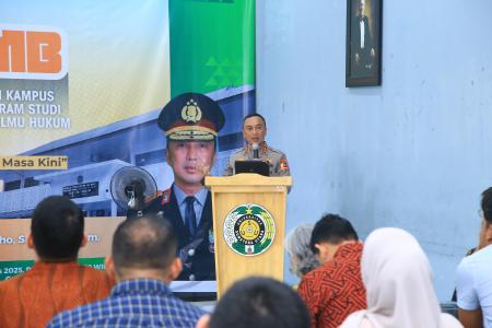 ISI KULIAH UMUM DI FH USU, KADIVHU