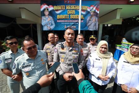 Sambut Hari Lalu Lintas Bhayangkara ke