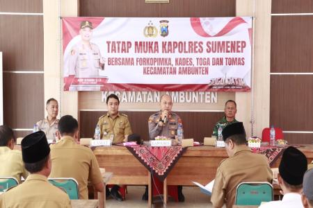 Kapolres Sumenep Tatap Muka Bersama Fo