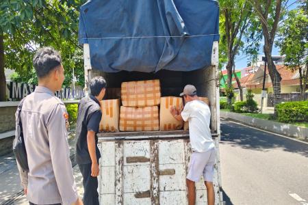 POLRESTA BANYUWANGI BERHASIL AMANK