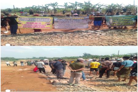 Geruduk Tambang Pasir Milik PT BERKAH 