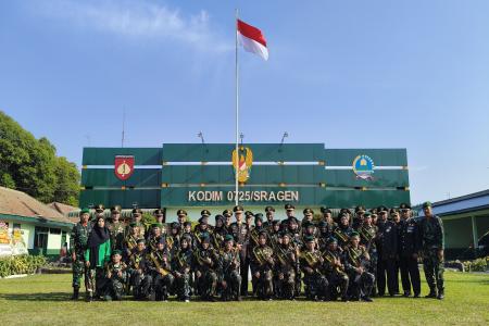 Peringatan HUT TNI ke 80 Kodim Sragen 