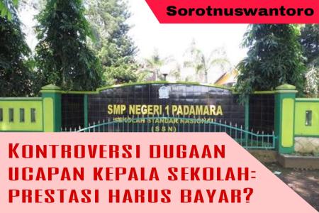 Dugaan Pungli di Sekolah Negeri Menggi