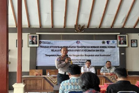 Kolaborasi Satlantas dan Jasa Raharja 