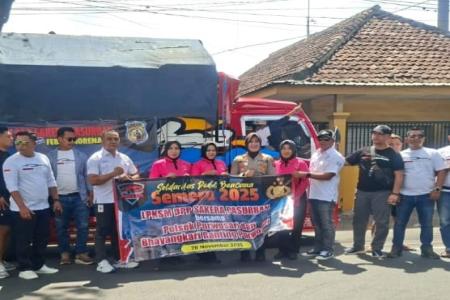 POLSEK PURWOSARI SALURKAN DUA TRUK