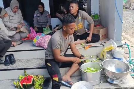 Polda Jatim Sediakan Dapur Umum untuk 