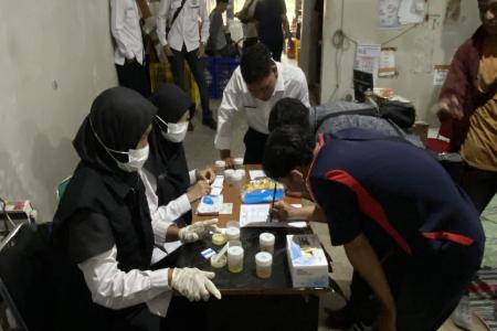 CEGAH NARKOBA LEWAT PAKET, BNNK KE