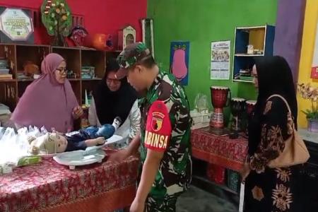 BABINSA SUKOREJO DAMPINGI KEGIATAN