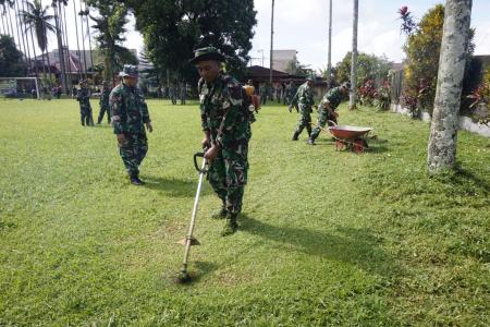 Kodim 0707Wonosobo Gelar Karya Bakti B