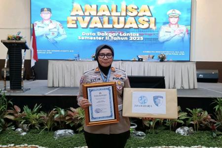 SATLANTAS POLRES SUMENEP RAIH PENG
