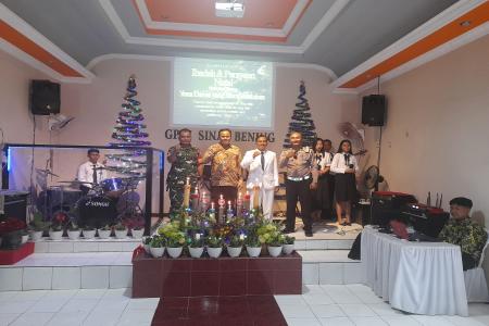 Wujudkan Rasa Aman Babinsa Koramil Sre