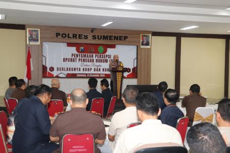 KAPOLRES SUMENEP JADI PELOPOR CJS 